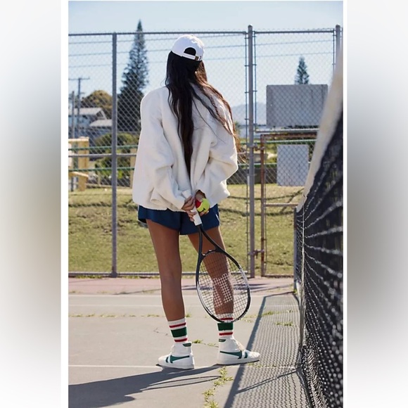 Free People FP Movement Tournament Fleece Full-Zip Ivory Jacket Size S - Picture 3 of 9